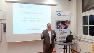 Herbst-Tagung der Regionalgruppe West in Essen