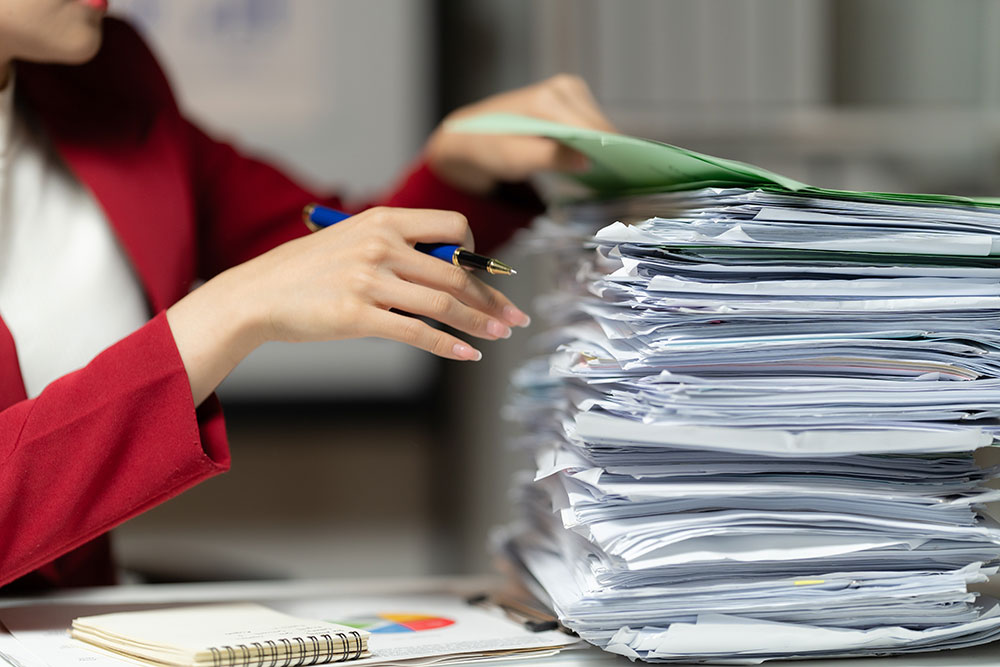 Die durchschnittliche Bürokratiebelastung beträgt 12.000 bis 60.000 Euro pro Jahr.