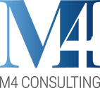 m4 consulting logo quadrat verlauf s